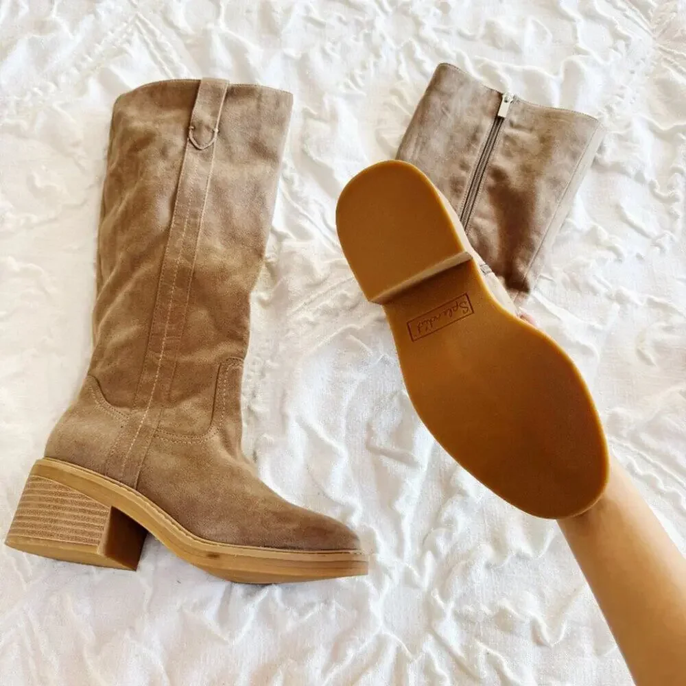 Splendid Vivie Suede Boots Size 6 New